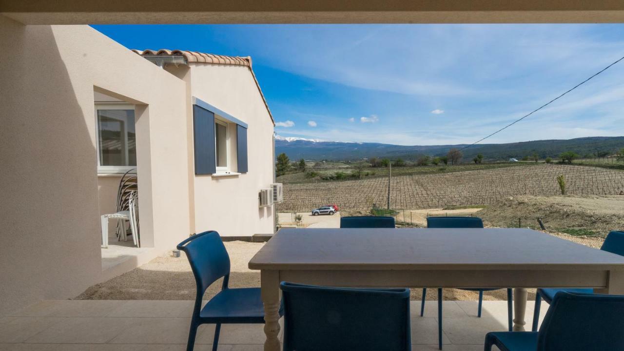 Вилла Les Terrasses De Cascavelle Blauvac Экстерьер фото